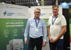 Michiel Reijnier en Martin Valentijn van Energy Shift, gericht op de opslag van energie